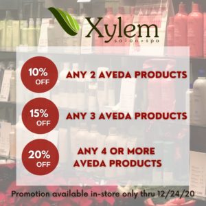 Xylem Discount AVEDA PRODUCTS